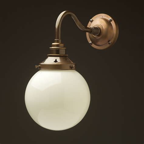 opaline wall light|Opal Glass Wall Light